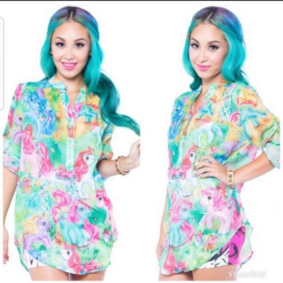Iron Fist Tops - One left! RARE My little pony top💖
